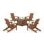 POLYWOOD by AllModern Outdoor Adirondack Chair With Table-1375278353