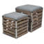 Banc de rangement à plateau rabattable Kiger