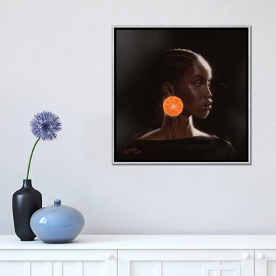 Orange par Adekunle Adeleke - impression d'art graphique