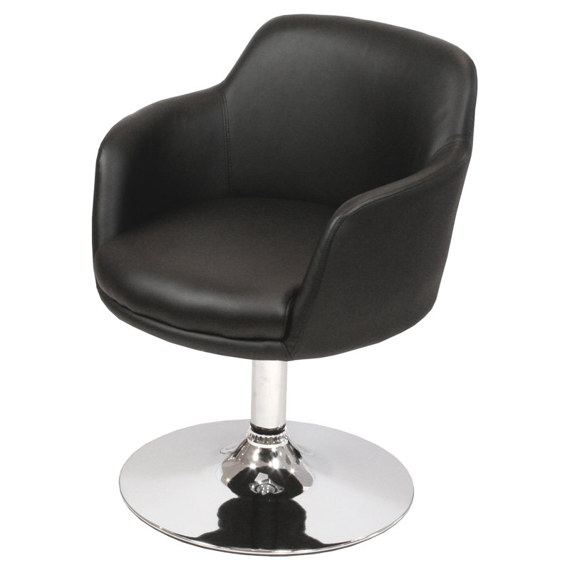 Janae 45cm H Upholstered Accent, Black