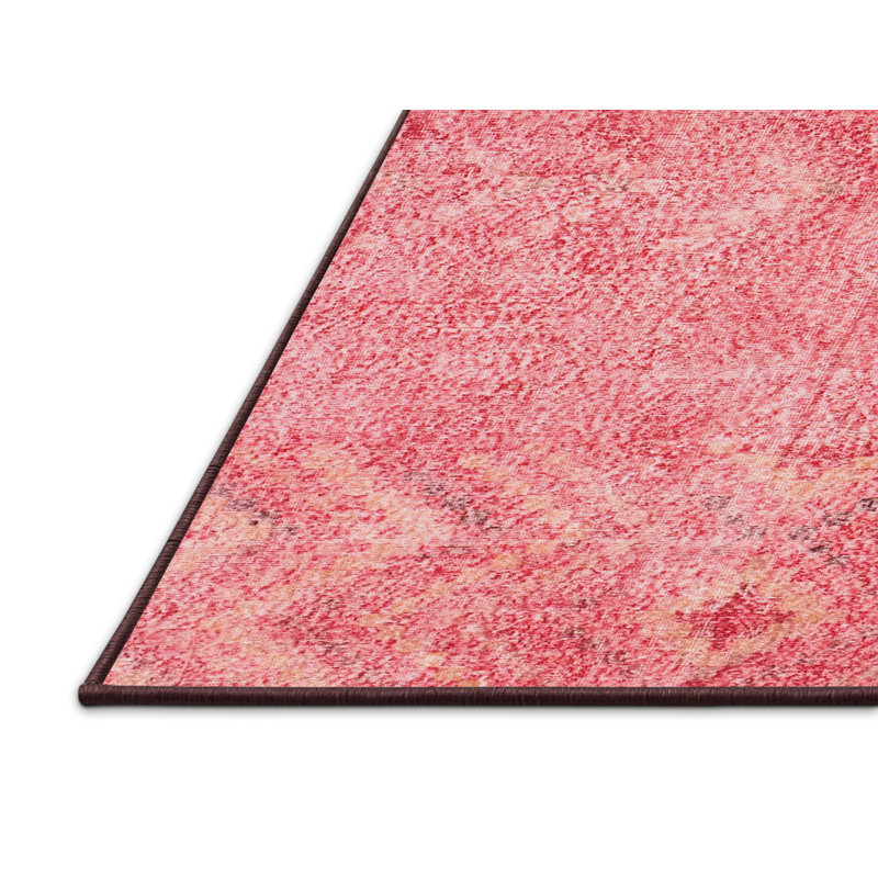 Tapis traditionnel 769 rose/blanc, Rectangle 5 pi x 7 pi