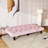 Pink Velvet Bed With 66 - Inch Depth, Frame, 3 Adjustable Positions, High Elastic Foam Filling, Matches Any Decor Bed, Gears For To Switch, Design, Support, Seat Cushions Relaxation-1455842584