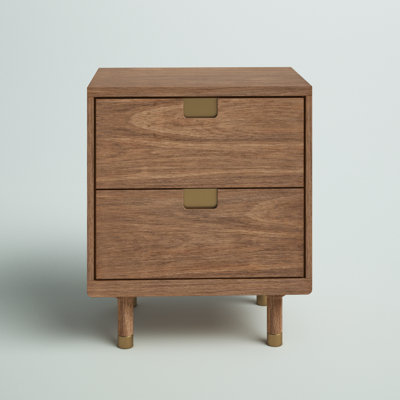 Table de chevet deux tiroirs Conye Easton