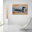  «Loon Reflection» par Jim Brune, art mural en verre acrylique, 36 po x 24 po