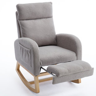 Nursing Rocking Chairs for Adults, Teddy Nursery Rocking Chair for Mum