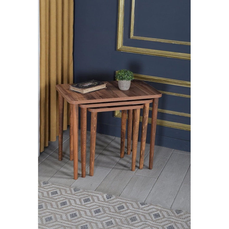 Jessica 35cm Console Table, Walnut