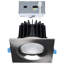 16/20/24 Watt LED Remote Driver Downlight 27K/30K/35K/40K/50K CCT Field Selectable Square-1375141276
