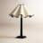 Monika 24.5" Resin and Rattan Table Lamp