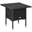 Table d'appoint carrée L 19,7 po x l 19,7 po