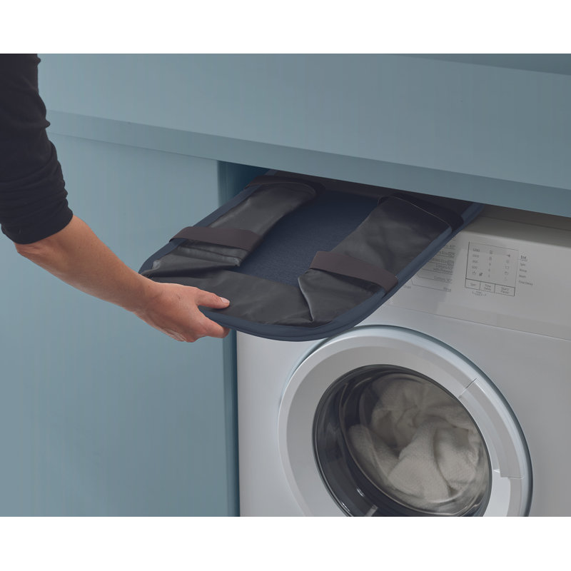 Hold-All Collapsible Laundry Basket, Black