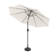 Kelton Patio Umbrella with Auto Tilt - 10' Easy Crank Outdoor Umbrella with Vented Canopy for Deck, Balcony, Porch, Backyard, or Pool by Pure Garden