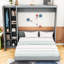 Lit escamotable avec rangement intégré et lumières DEL-857878189-857878184