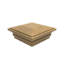 Barrette Outdoor Living Brown Vinyl Post Cap / Top for Posts