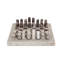 Stone Chess Set-Antique White Marble