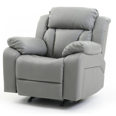 Stylish Gray Rocker Recliner For Cozy Spaces