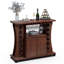Wood Bar Cart