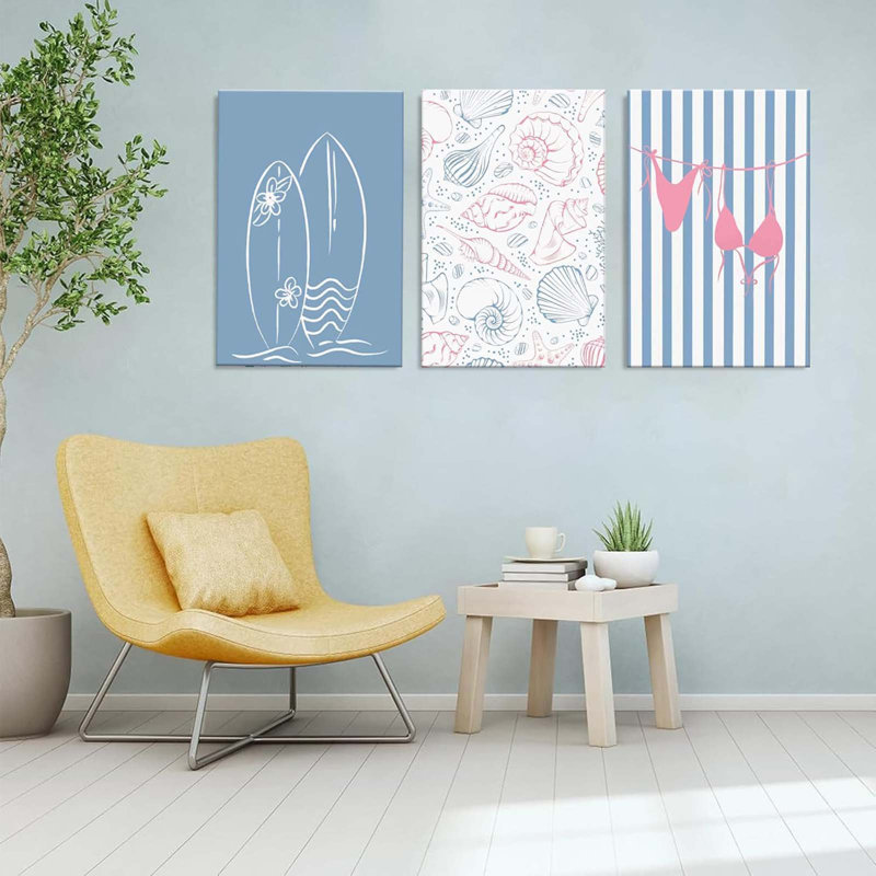 3 Piece Wrapped Canvas Print