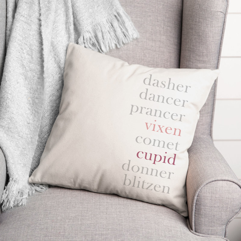Reversible Throw Pillow
