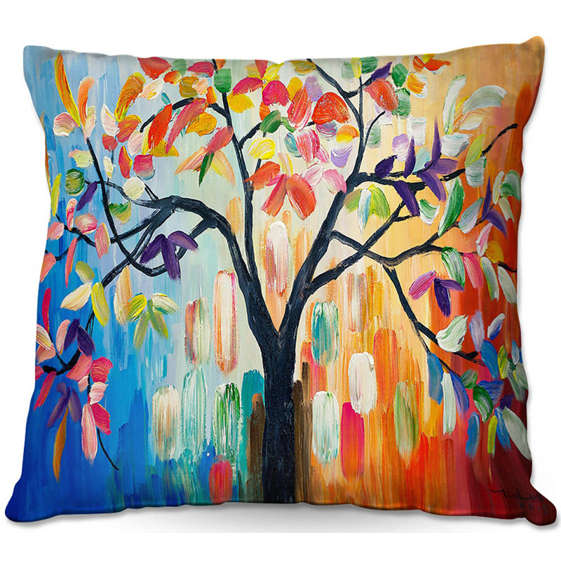  Coussin Couch Color Tree III, 16 po x 16 po