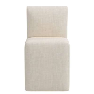 Mendy Linen Parsons Dining Chair