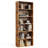 Industrial 5 Shelf Bookcase-2100235639-2100235593