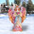 Wood Freestanding Christmas Decoration