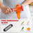 Vegetable Peeler With Storage Container With 3 Interchangeable Blades