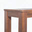 Banc à lattes rustique en bois d'acacia (ensemble de 2)