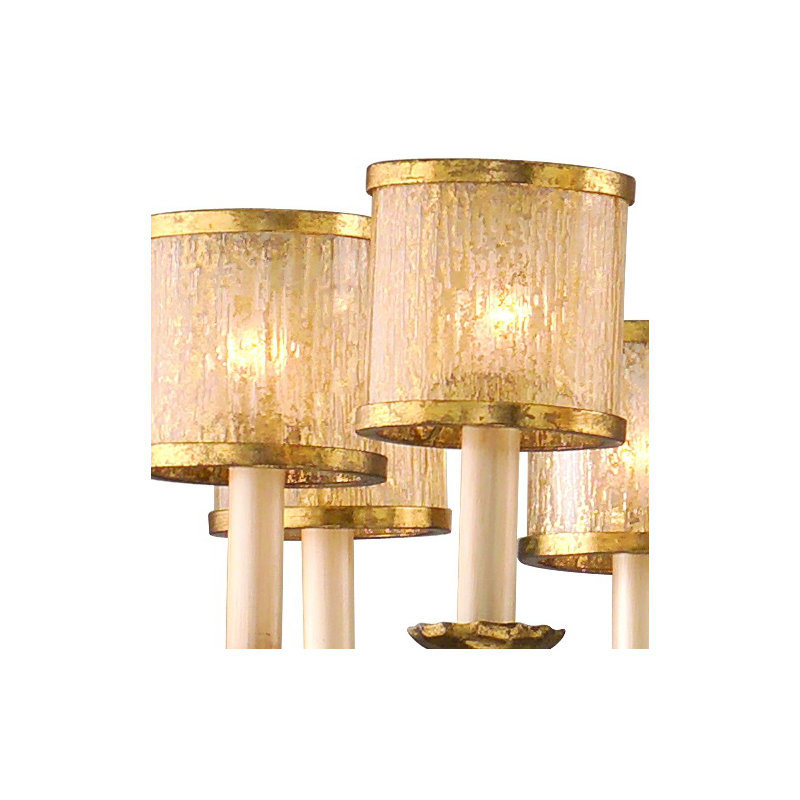 Parc Royale 12-Light Unique Wagon Wheel Chandelier