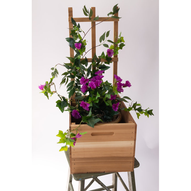 Veja Handmade Wood Planter Box