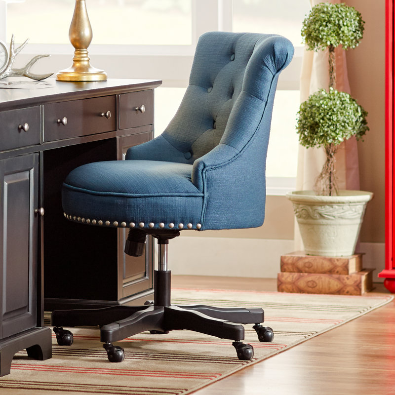 Soule Polyester Blend Task Chair, Blue