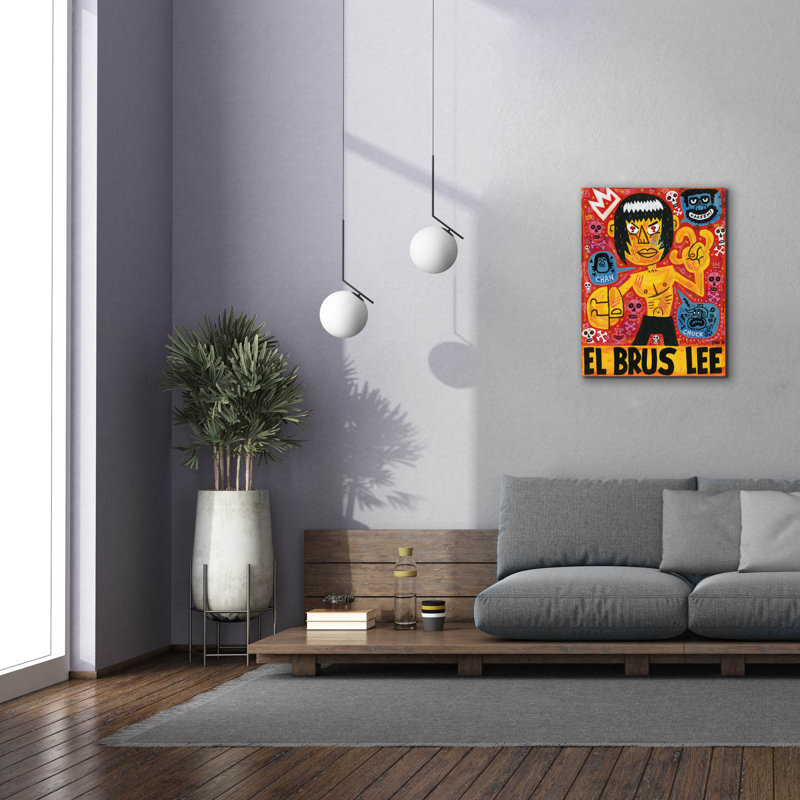  «Ultimo Dragon» par Jorge R. Gutierrez, art mural sur toile, 26 po x 34 po, H 34 po x l 26 po
