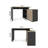 Papagni L-Shaped Executive Desk-2007918137