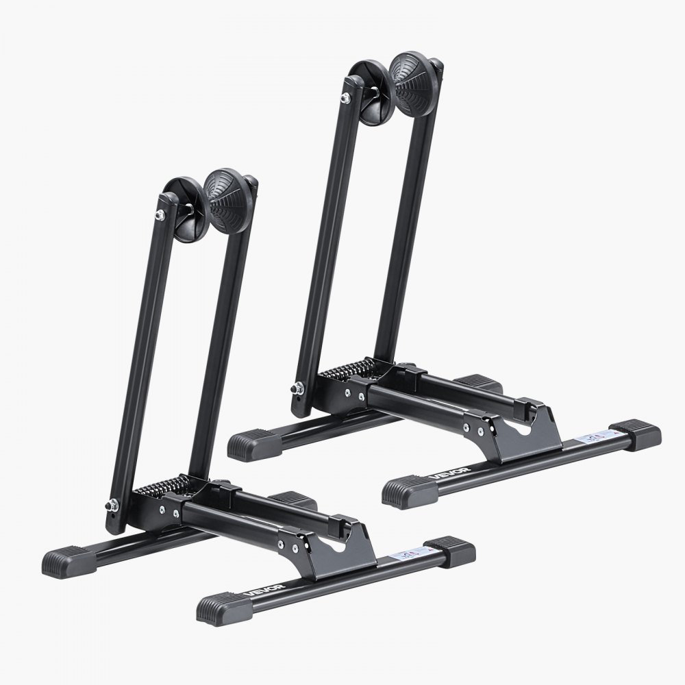 VEVOR oldable Bike Rack for 20 to 29 Inch Mountain & Road Bikes Storage ...