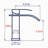 Single Hole Bathroom Faucet, Matte Black Stainless Steel Construction, Handle For Effortless Water Temperature And Flow Regulation, - Corrosion Build, Ceramic Cartridge, Brushed Nickel Finish To-128956789