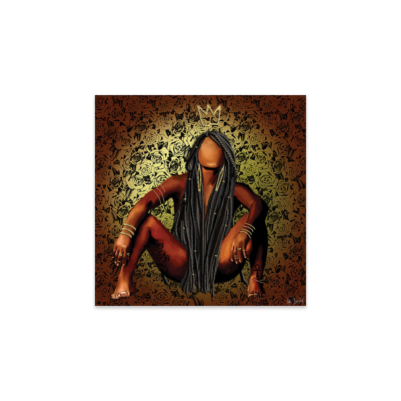 Grand dread sur verre acrylique