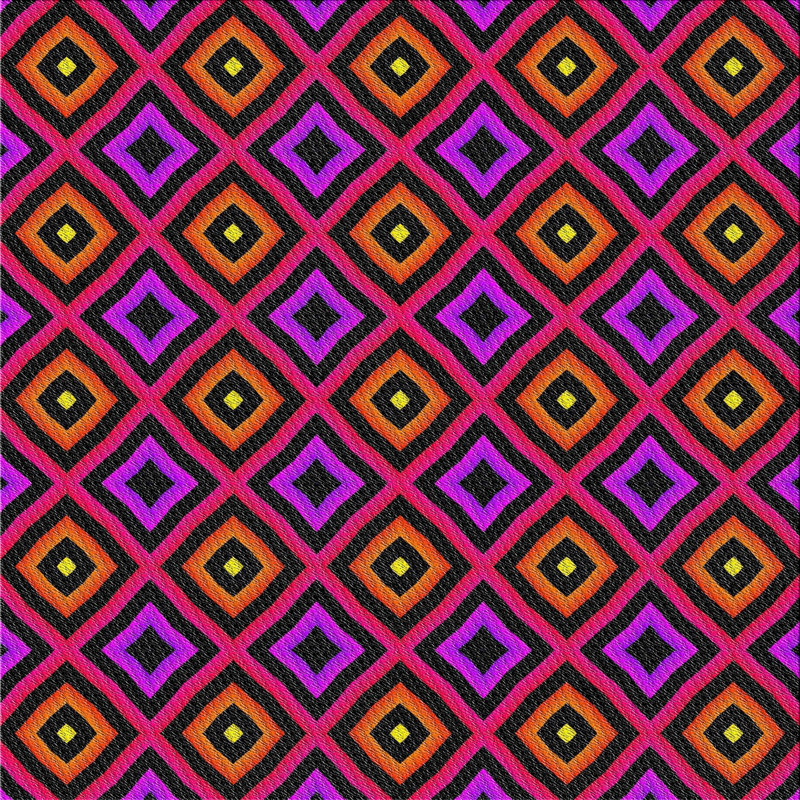 Petree Geometric Indoor Rug, Square 4'