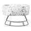 Carrara Marble Bassinet