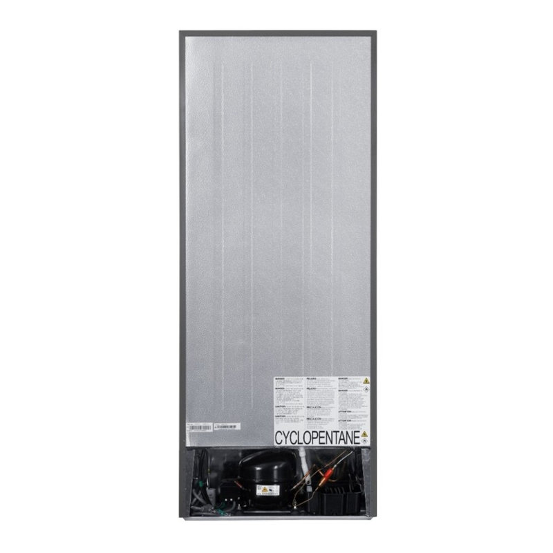 Réfrigérateur Vérone de 24 pouces avec congélateur supérieur avec une capacité de stockage de 11,6 pi³ (charnière à droite, aspect acier inoxydable)