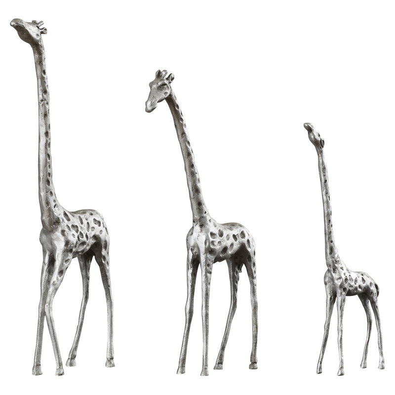 3 Piece Giraffe Family Figurine Set