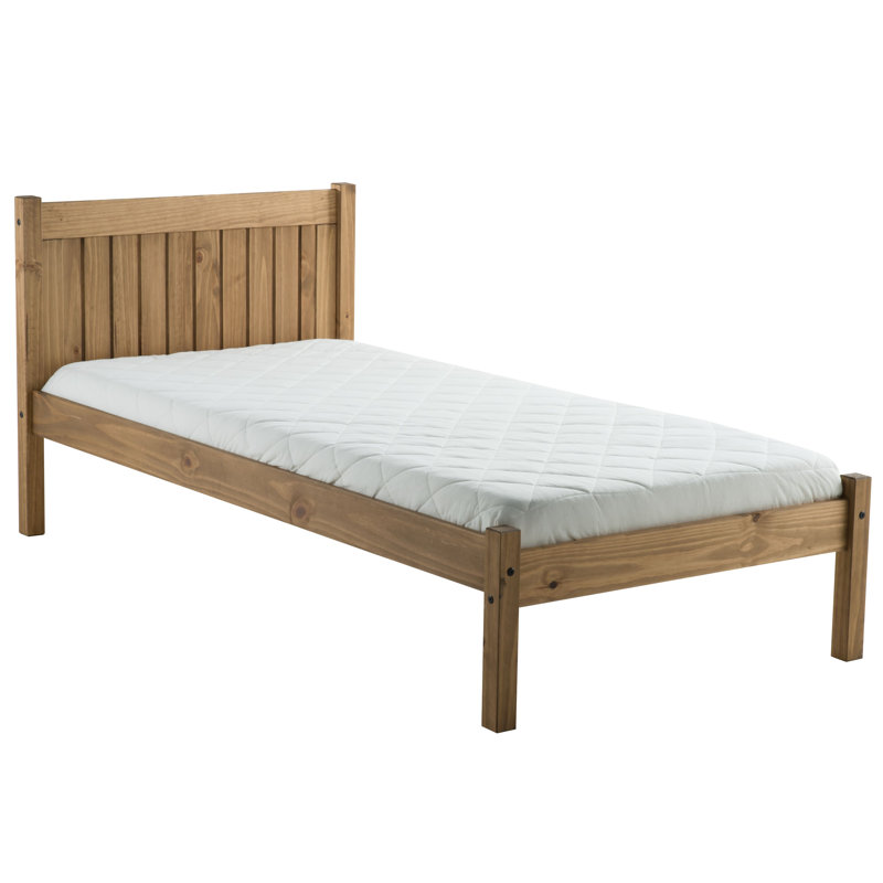 Burrillville Platform Bed, Single (3'), Waxed Pine