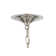 3 - Light Dimmable Drum Chandelier