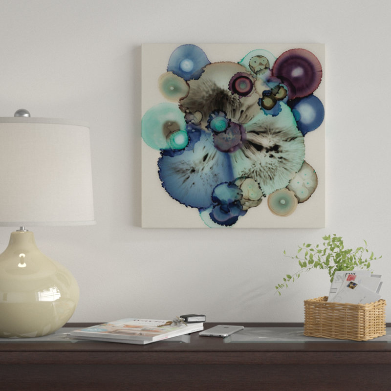 « hypothèse », impression sur toile, H 12 po x l 12 po x P 1,5 po, Pas de tapis, Toile tendue