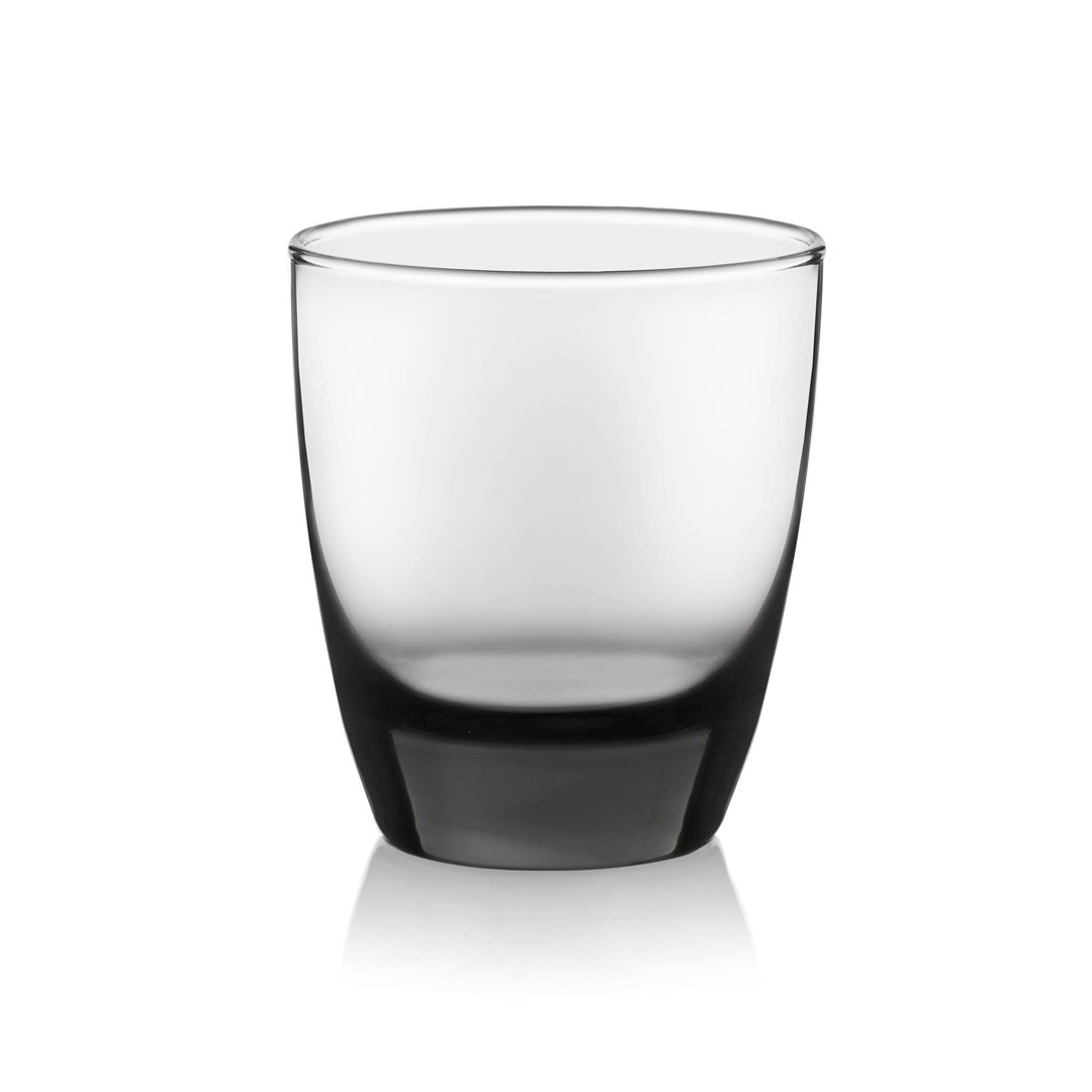 Libbey Classic Smoke Rocks Glasses (Set of 12) Libbey