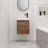 Lassus 18.1'' Single Bathroom Vanity with Ceramic Top