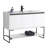 Carliana 48'' Single Bathroom Vanity with Ceramic Top-1759448203
