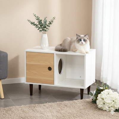 Elevated Pet House, Wooden Cat House