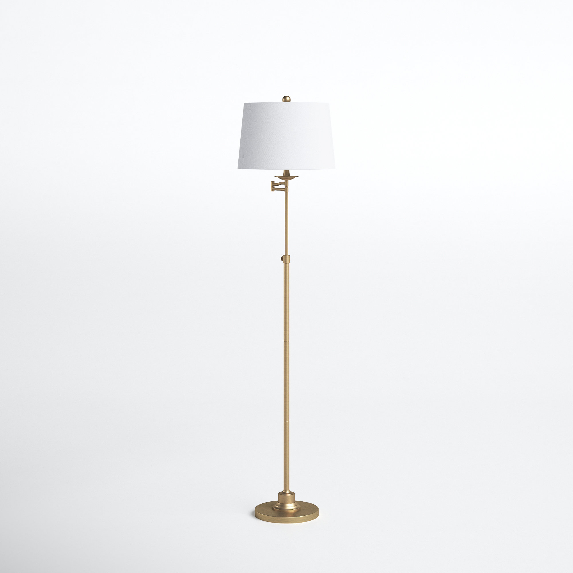 Rosalie Swing Arm Floor Lamp - Thumbnail 2
