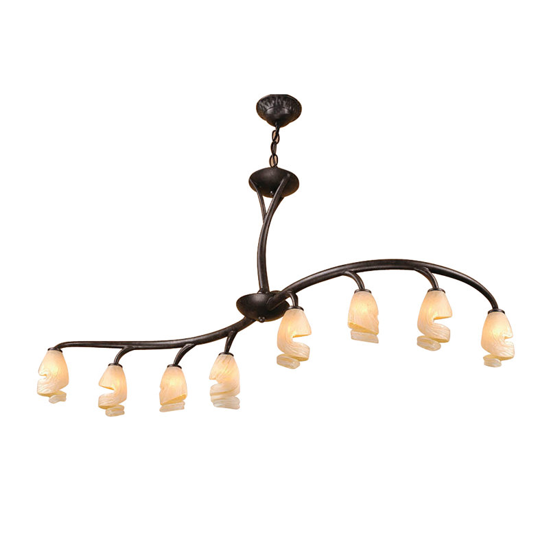 Kleinman 8 - Light Shaded Chandelier