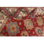 Tapis rouge à motif oriental Kazak